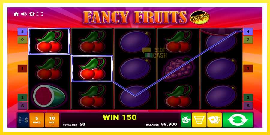 படம் 2 விளையாட்டு இயந்திரம் Fancy Fruits Red Hot Firepot