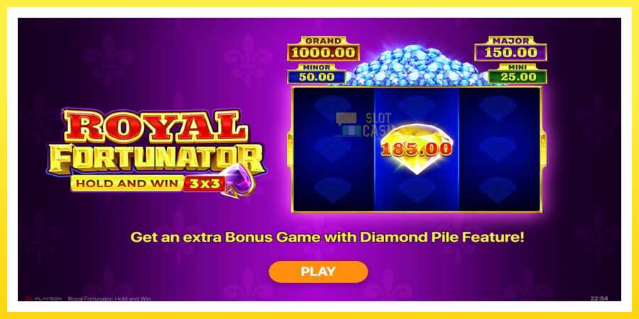 படம் 1 விளையாட்டு இயந்திரம் Royal Fortunator: Hold and Win