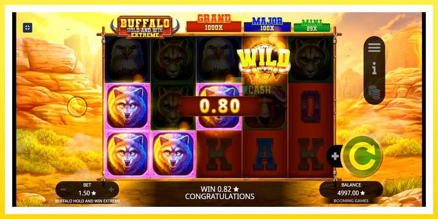 படம் 2 விளையாட்டு இயந்திரம் Buffalo Hold and Win Extreme