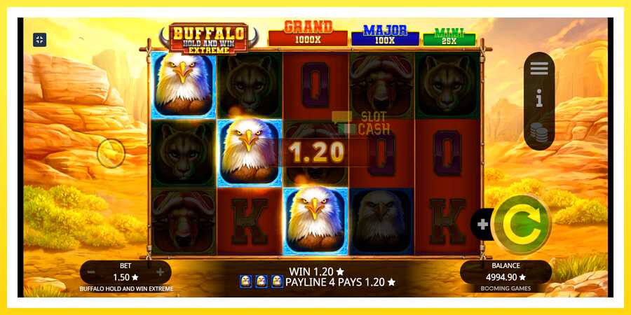 படம் 3 விளையாட்டு இயந்திரம் Buffalo Hold and Win Extreme