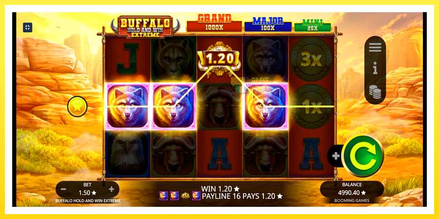 படம் 5 விளையாட்டு இயந்திரம் Buffalo Hold and Win Extreme