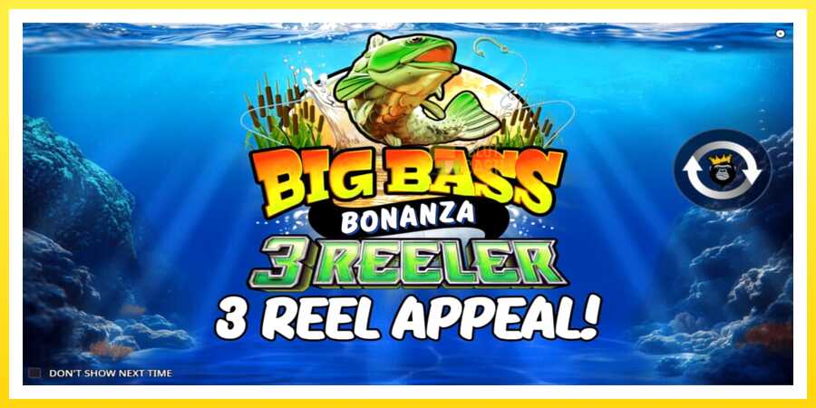 படம் 1 விளையாட்டு இயந்திரம் Big Bass Bonanza 3 Reeler