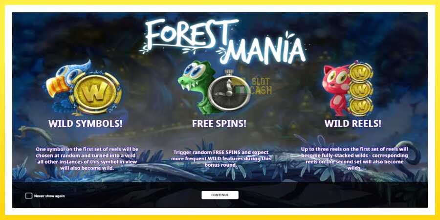 படம் 1 விளையாட்டு இயந்திரம் Forest Mania