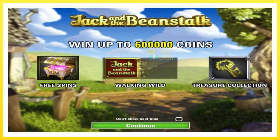 படம் 1 விளையாட்டு இயந்திரம் Jack’s Beanstalk