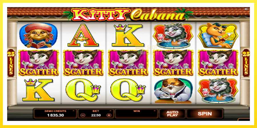 படம் 1 விளையாட்டு இயந்திரம் Kitty Cabana