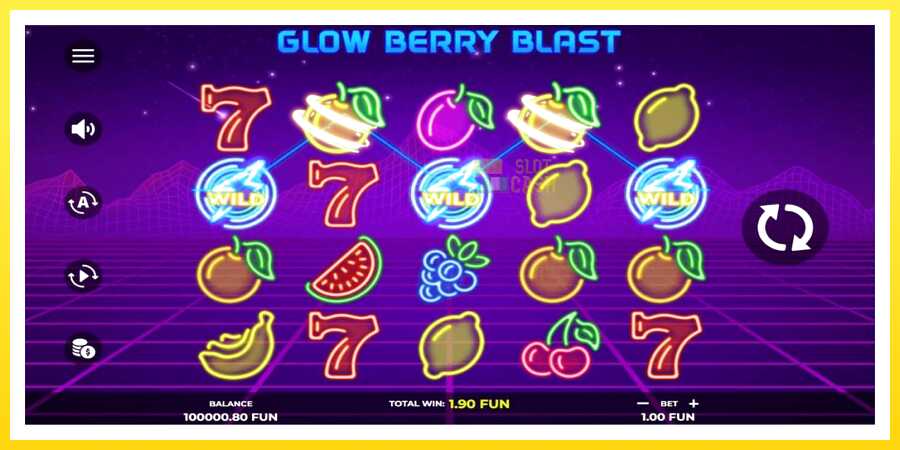 படம் 2 விளையாட்டு இயந்திரம் Glow Berry Blast