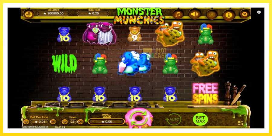 படம் 2 விளையாட்டு இயந்திரம் Monster Munchies