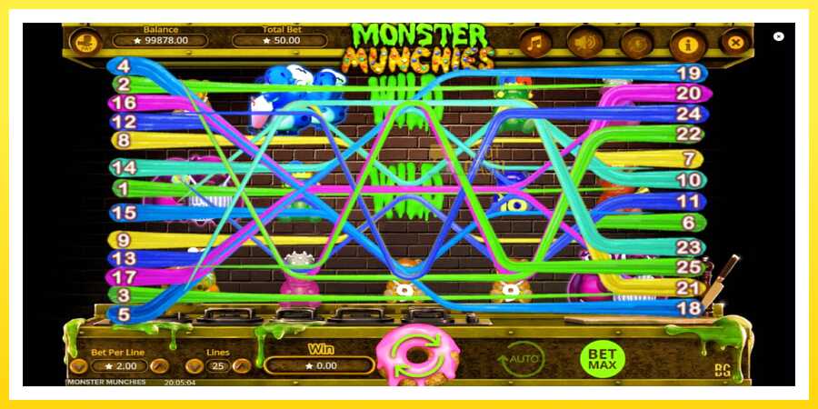 படம் 4 விளையாட்டு இயந்திரம் Monster Munchies