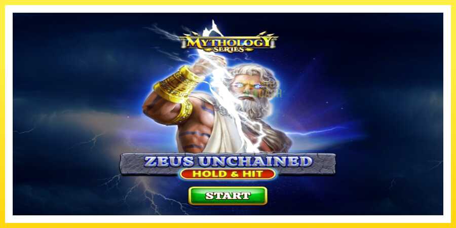 படம் 1 விளையாட்டு இயந்திரம் Zeus Unchained - Hold & Hit