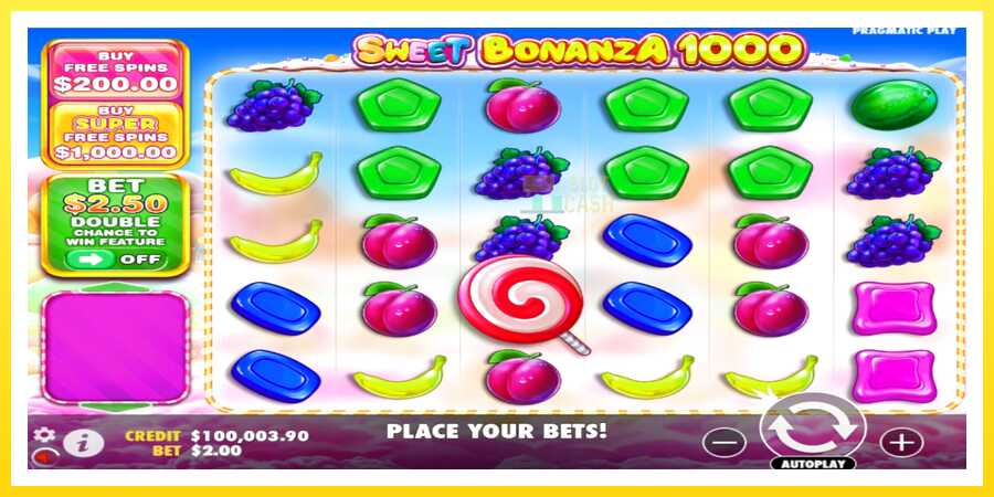 படம் 2 விளையாட்டு இயந்திரம் Sweet Bonanza 1000