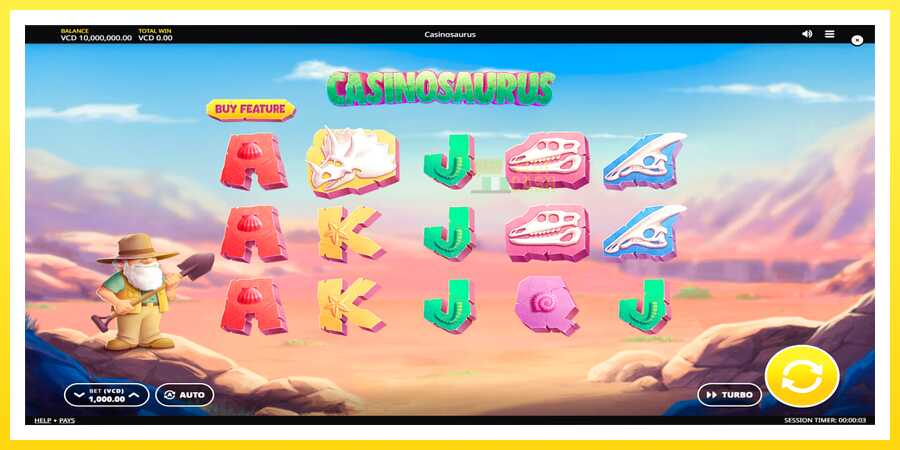 படம் 1 விளையாட்டு இயந்திரம் Casinosaurus