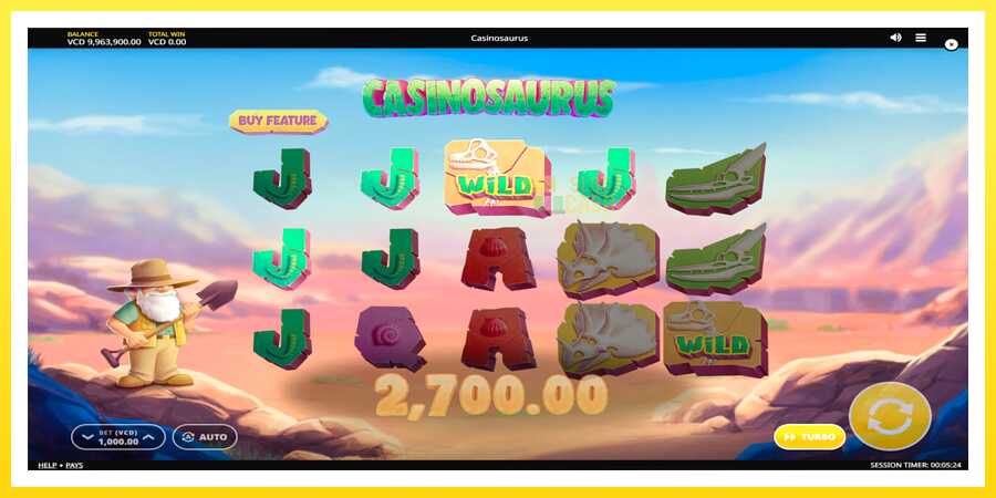 படம் 4 விளையாட்டு இயந்திரம் Casinosaurus