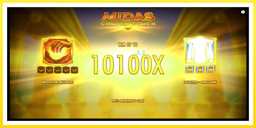 படம் 1 விளையாட்டு இயந்திரம் Midas Golden Touch