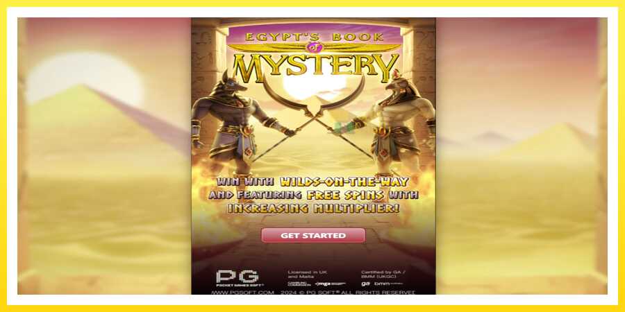 படம் 1 விளையாட்டு இயந்திரம் Egypts Book of Mystery