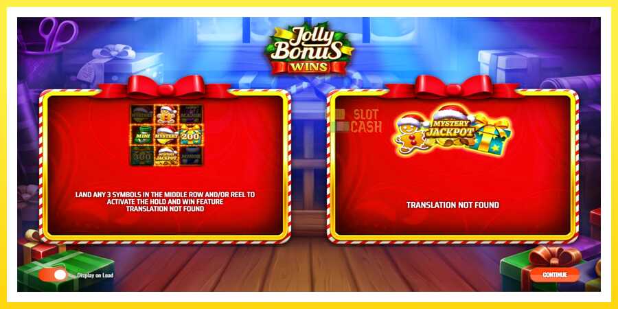 படம் 1 விளையாட்டு இயந்திரம் Jolly Bonus Wins