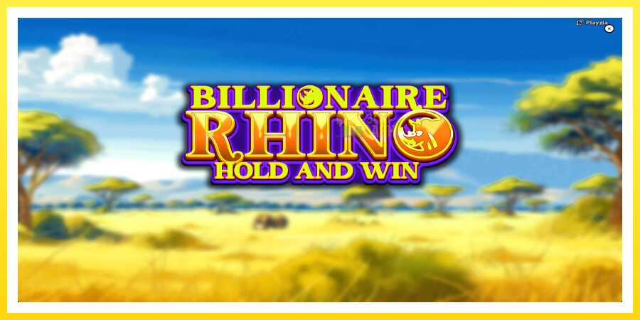 படம் 1 விளையாட்டு இயந்திரம் Billionaire Rhino