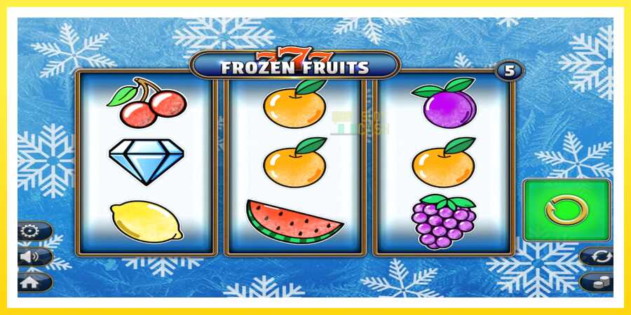 படம் 1 விளையாட்டு இயந்திரம் 777 Frozen Fruits