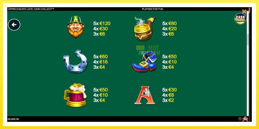 படம் 5 விளையாட்டு இயந்திரம் Leprechauns Luck Cash Collect Megaways PowerPlay Jackpot