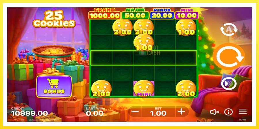 படம் 2 விளையாட்டு இயந்திரம் 25 Cookies: Hit the Bonus