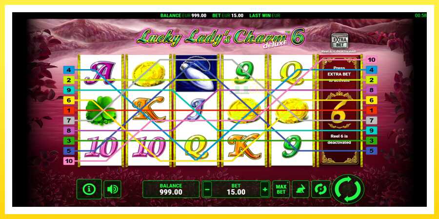 படம் 1 விளையாட்டு இயந்திரம் Lucky Ladys Charm Deluxe 6