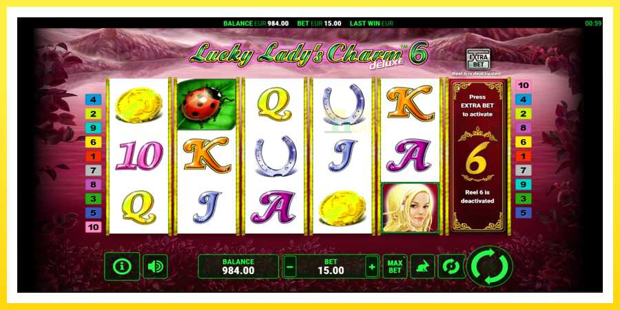 படம் 2 விளையாட்டு இயந்திரம் Lucky Ladys Charm Deluxe 6