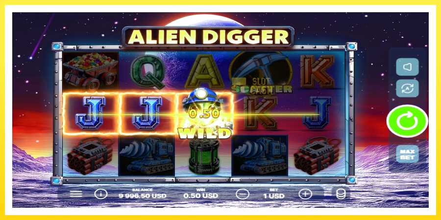 படம் 2 விளையாட்டு இயந்திரம் Alien Digger