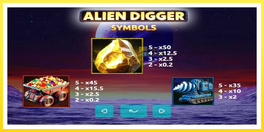 படம் 3 விளையாட்டு இயந்திரம் Alien Digger