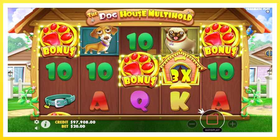 படம் 3 விளையாட்டு இயந்திரம் The Dog House Multihold