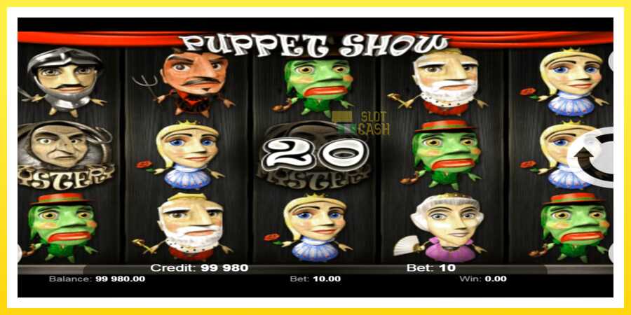 படம் 4 விளையாட்டு இயந்திரம் Puppet Show