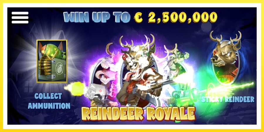 படம் 4 விளையாட்டு இயந்திரம் Reindeer Royale