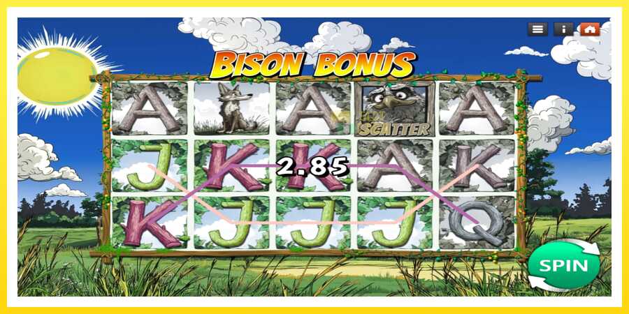 படம் 2 விளையாட்டு இயந்திரம் Bison Bonus