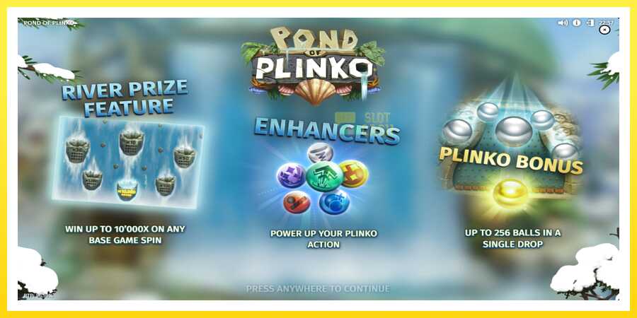 படம் 2 விளையாட்டு இயந்திரம் Pond of Plinko