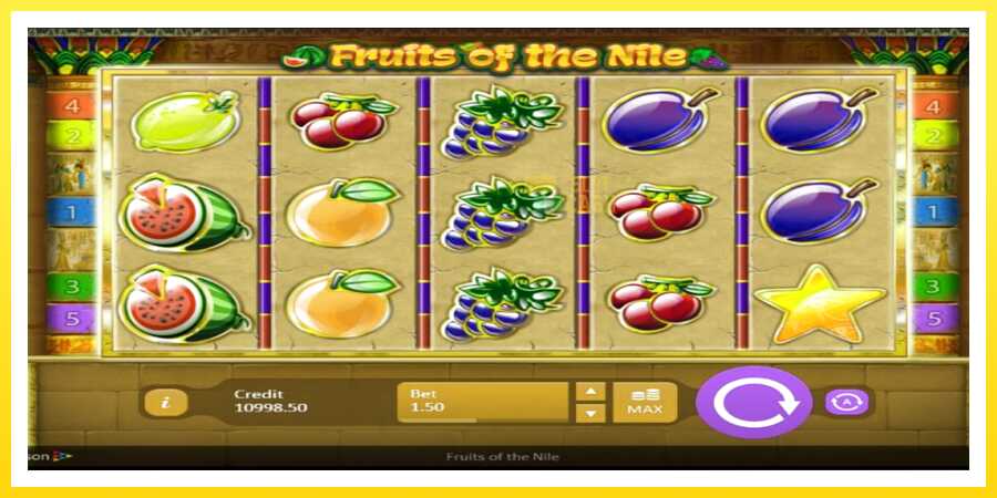 படம் 3 விளையாட்டு இயந்திரம் Fruits of the Nile