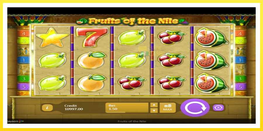 படம் 4 விளையாட்டு இயந்திரம் Fruits of the Nile