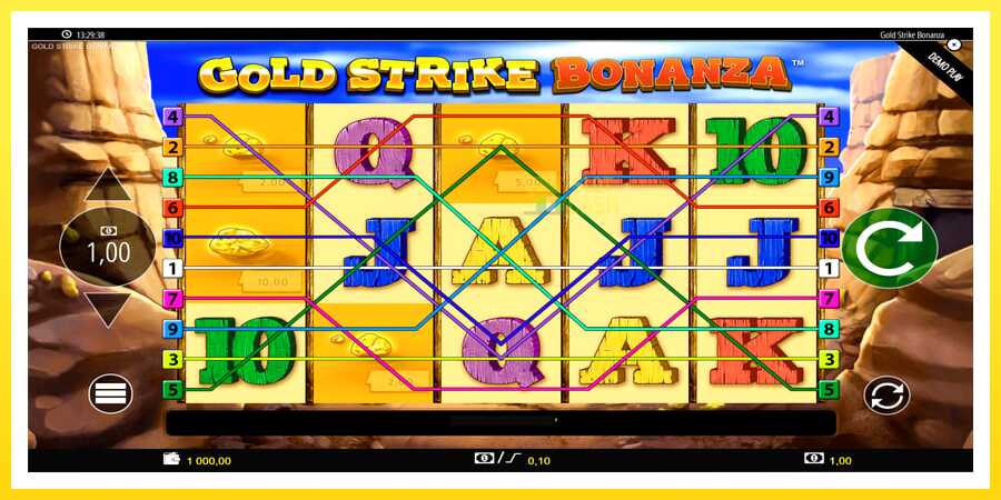 படம் 1 விளையாட்டு இயந்திரம் Gold Strike Bonanza