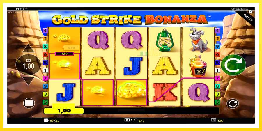 படம் 5 விளையாட்டு இயந்திரம் Gold Strike Bonanza