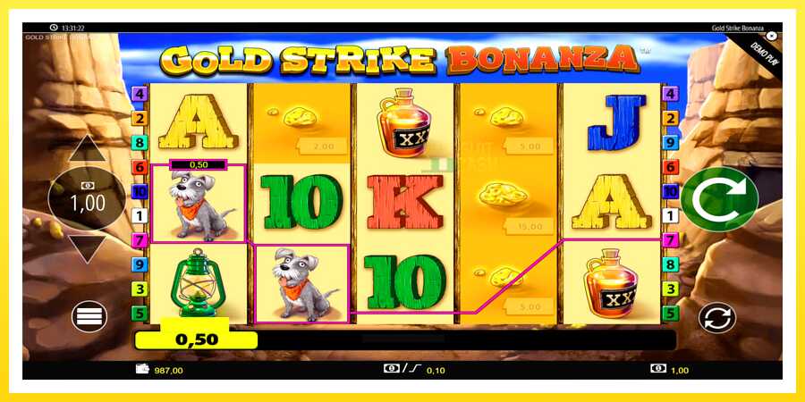 படம் 6 விளையாட்டு இயந்திரம் Gold Strike Bonanza