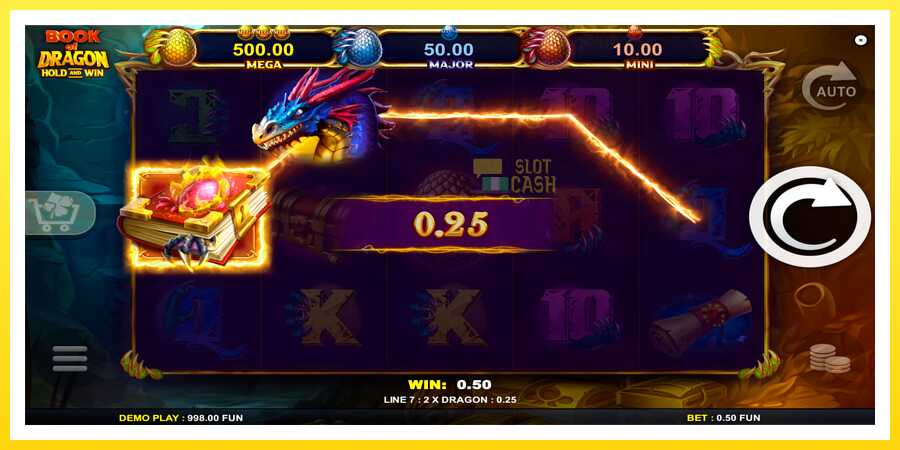 படம் 5 விளையாட்டு இயந்திரம் Book of Dragon Hold and Win