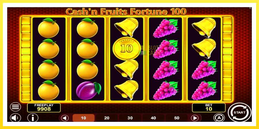 படம் 3 விளையாட்டு இயந்திரம் Cashn Fruits Fortune 100