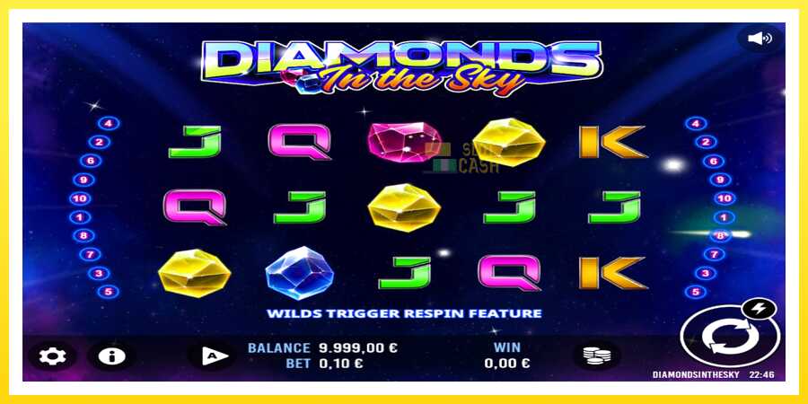 படம் 1 விளையாட்டு இயந்திரம் Diamonds In The Sky