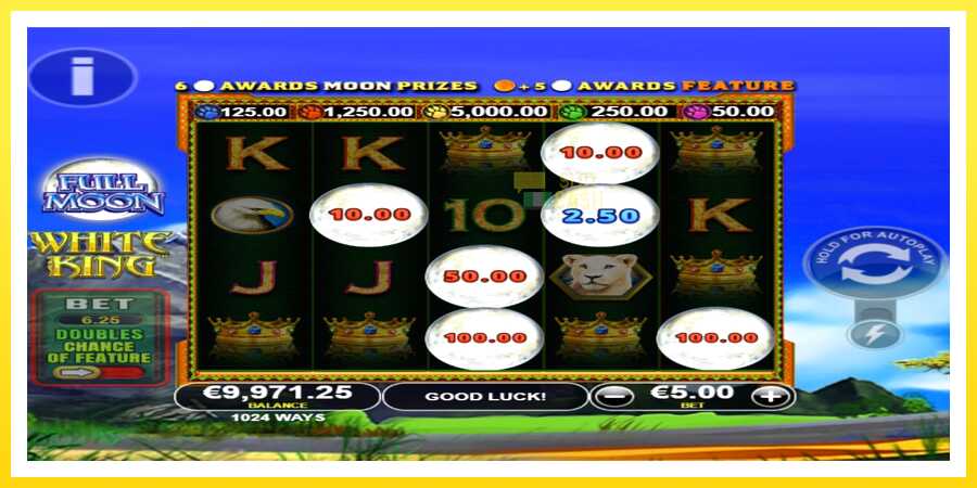 படம் 3 விளையாட்டு இயந்திரம் Full Moon: White King PowerPlay Jackpot