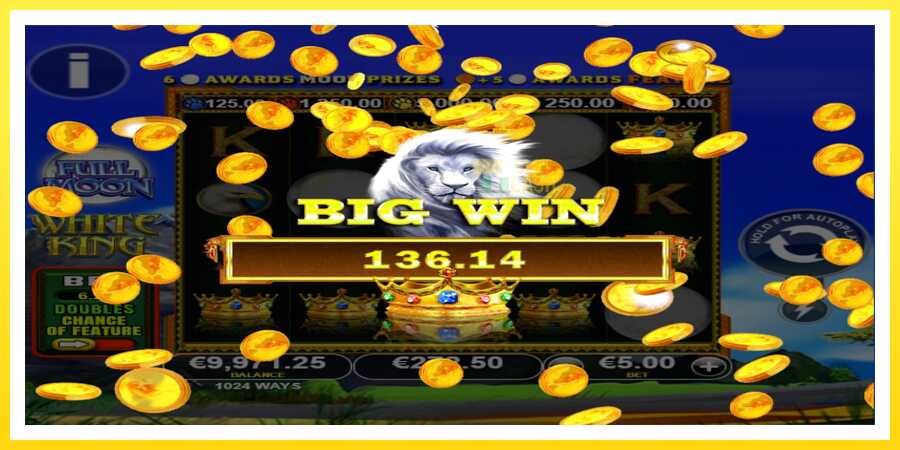 படம் 4 விளையாட்டு இயந்திரம் Full Moon: White King PowerPlay Jackpot