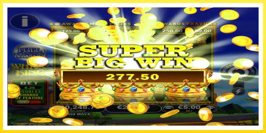 படம் 5 விளையாட்டு இயந்திரம் Full Moon: White King PowerPlay Jackpot