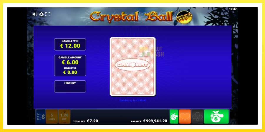 படம் 4 விளையாட்டு இயந்திரம் Crystal Ball Red Hot Firepot