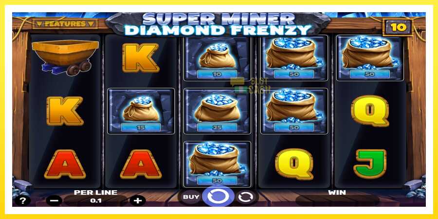 படம் 2 விளையாட்டு இயந்திரம் Super Miner - Diamond Frenzy