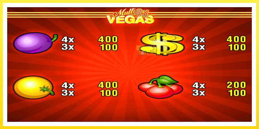 படம் 3 விளையாட்டு இயந்திரம் Multi Vegas 81