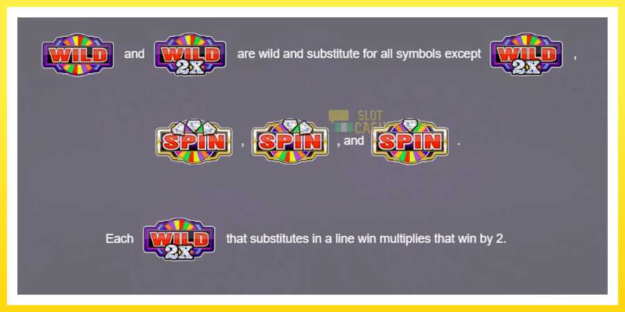 படம் 4 விளையாட்டு இயந்திரம் Wheel of Fortune Diamond Spins 2x Wilds