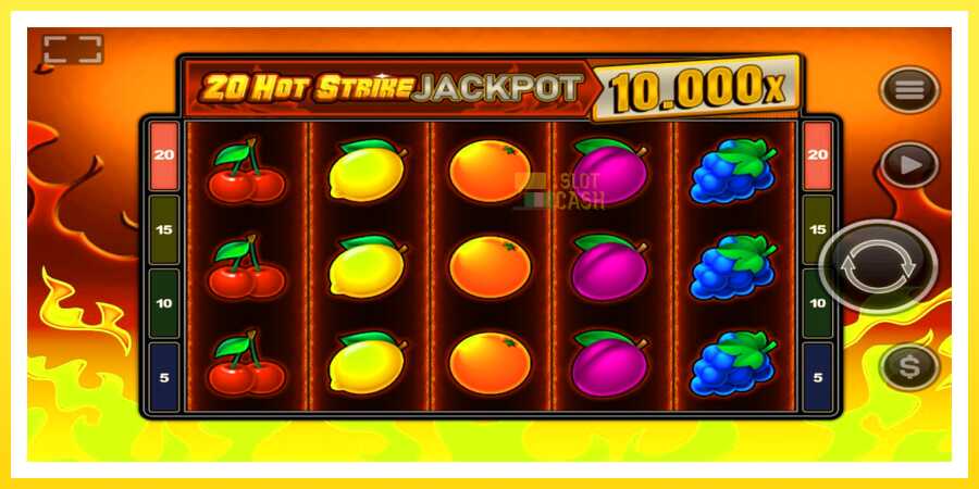 படம் 1 விளையாட்டு இயந்திரம் 20 Hot Strike Jackpot