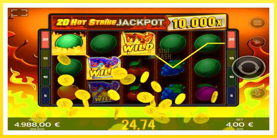 படம் 4 விளையாட்டு இயந்திரம் 20 Hot Strike Jackpot