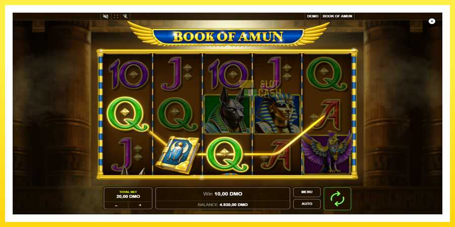 படம் 2 விளையாட்டு இயந்திரம் Book of Amun